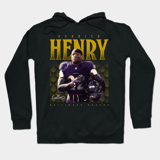 Derrick Henry Hoodie by Juantamad